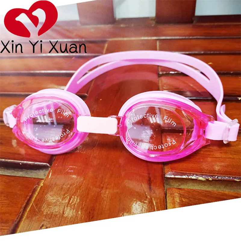 Детские очки для плавания ming,, очки для дайвинга, для детей, анти-туман, оптическая Арена, диоптрия, подводный плавательный бассейн, водонепроницаемые, по рецепту - Цвет: pink