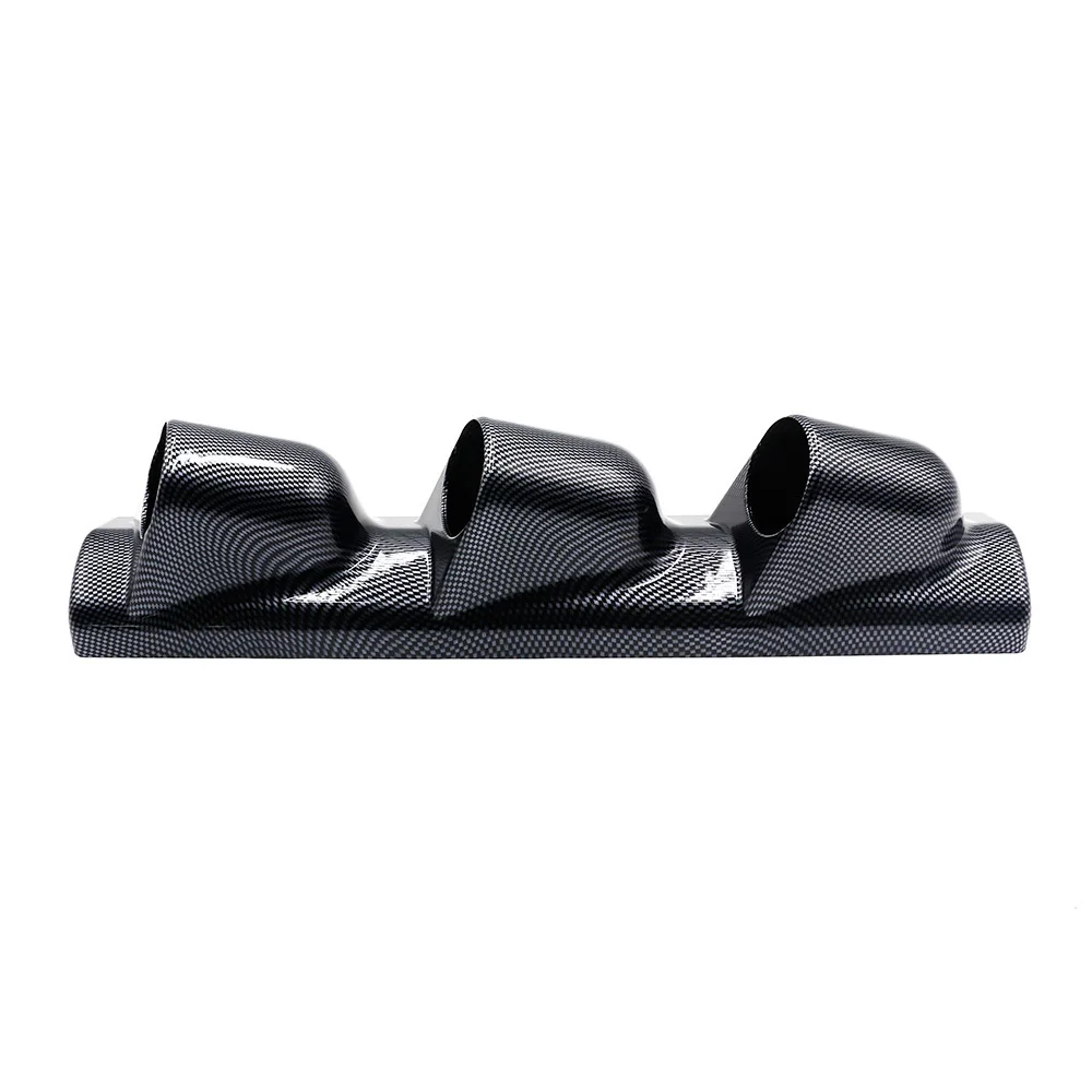 Авто черный 3-Hole столб Dash Gauge Pod крепление рамка Крышка Кронштейн инструмента