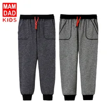 Весенне-летние новые стильные детские штаны с гусеничным принтом повседневные штаны для больших мальчиков длинные штаны для мальчиков и девочек, BAMAQIN, весна-осень