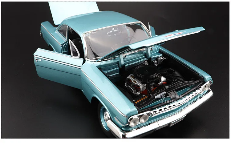 Maisto 1962 Chevrolet Корвет 1: 18 Модель брелок для автомобильных ключей, модель спортивного автомобиля модели
