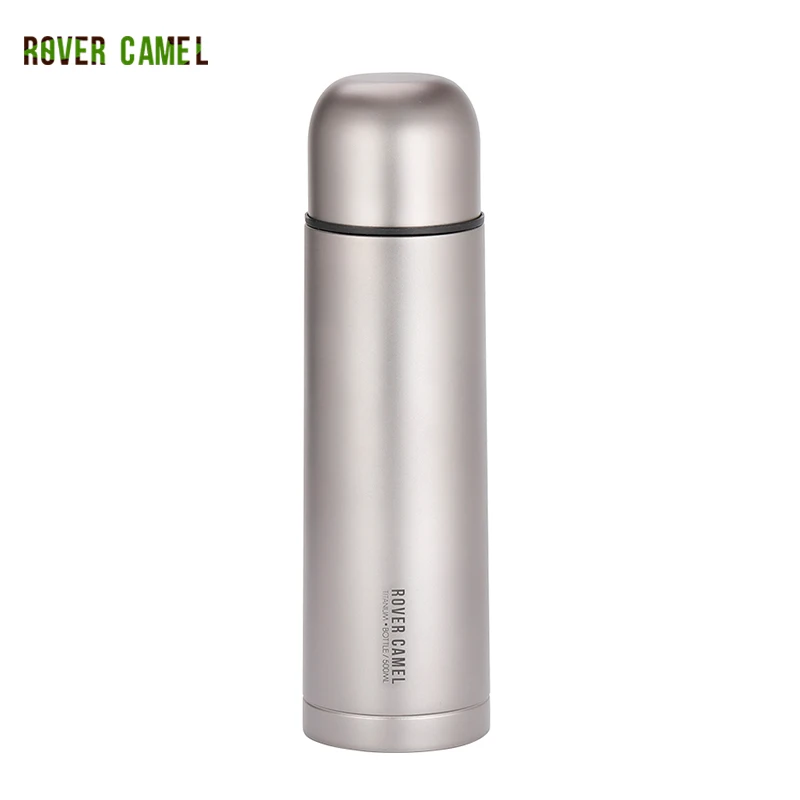 

Rover Camel New Design 500 ML Titanium Vacuum Bullet Thermos Water Bottle Coffee Cup For Outdoor Camping and Travelling