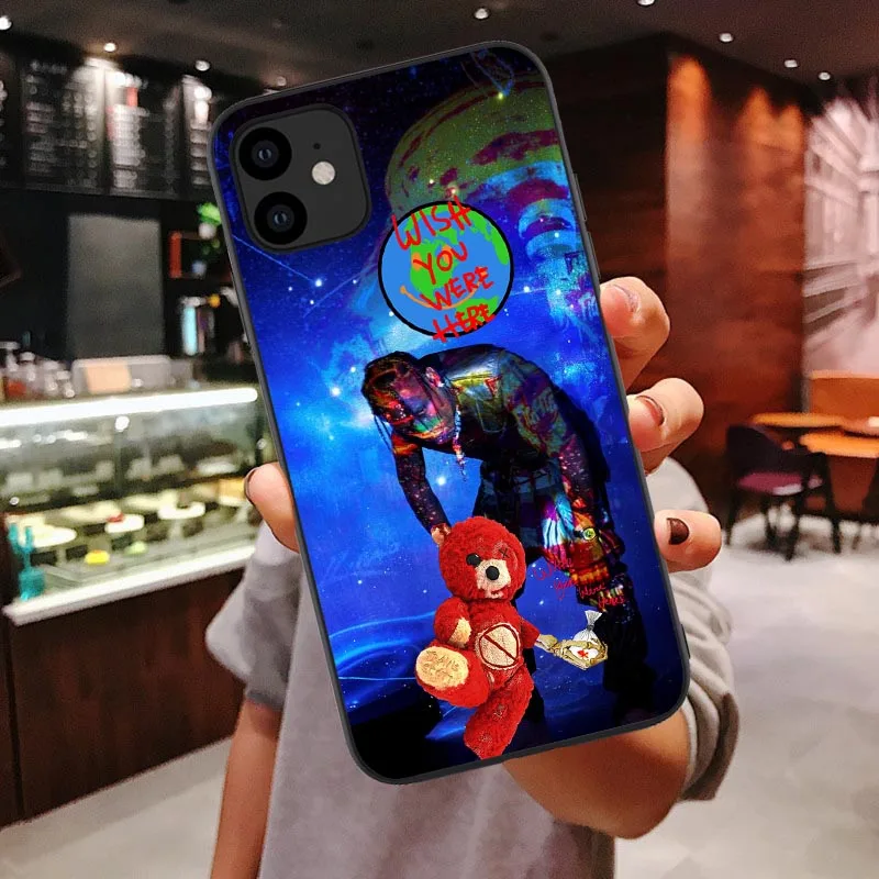 Travis Scott Astroworld Tour silicone Case For iPhone 11 Pro Max xs wish you were here For iPhone 6 6s 7 8 Plus X XR Xs Max - Цвет: TPU