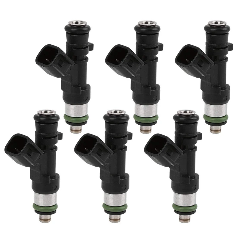 

6Pcs Fuel Injectors( 4 Holes) for 2005-2010 Dodge Chrysler 2.7L/3.5L /4.0L 4591986Aa 0280158028