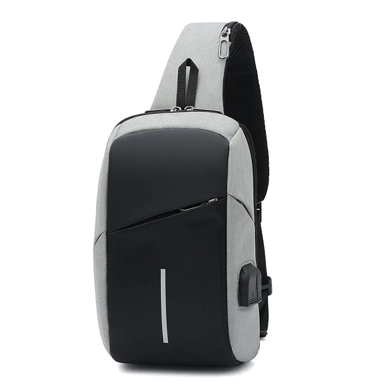 

Cross Border Foreign Trade New Style Men Chest Pack Oxford Fabric Chest Bag Outdoor Sports Backpack Travel Diaper Bag Wholesale