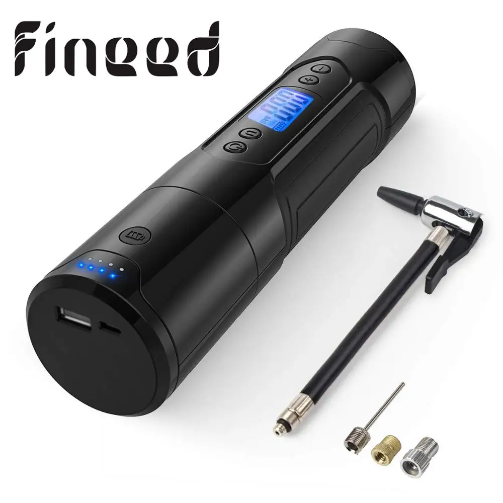 Hand Air Floor Pump Car Auto Tires Portable Bike 60 PSI Inflator Manual Tyre