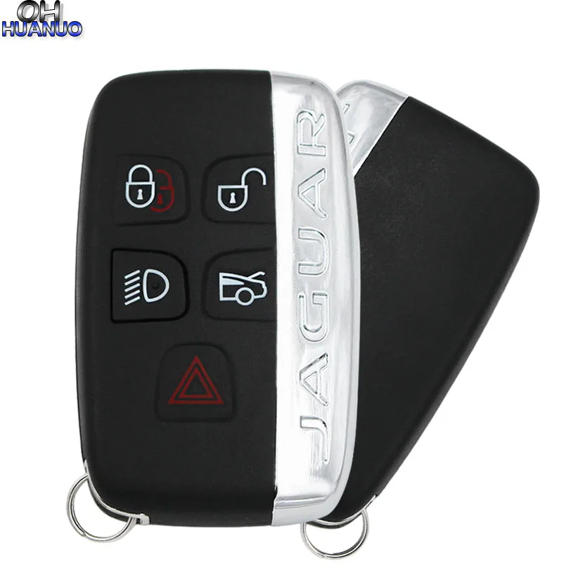 

New 5 Button Smart Key Remote Key Shell Case Fob for JAGUAR XJ XJL XF High quality