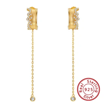 

Y-EH202009002 S925 Sterling Silver Women's High Luxury Banquet Earrings 2020