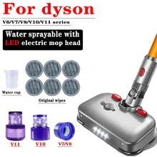 Vacuum cleaner accessories For Dyson V6/V7/V8/V10/V11HEPA filter V7 electric mop head cleaning cloth V6 LED brush head parts Vacuum cleaner accessories For Dyson V6/V7/V8/V10/V11HEPA filter V7 electric mop head cleaning cloth V6 LED brush head parts