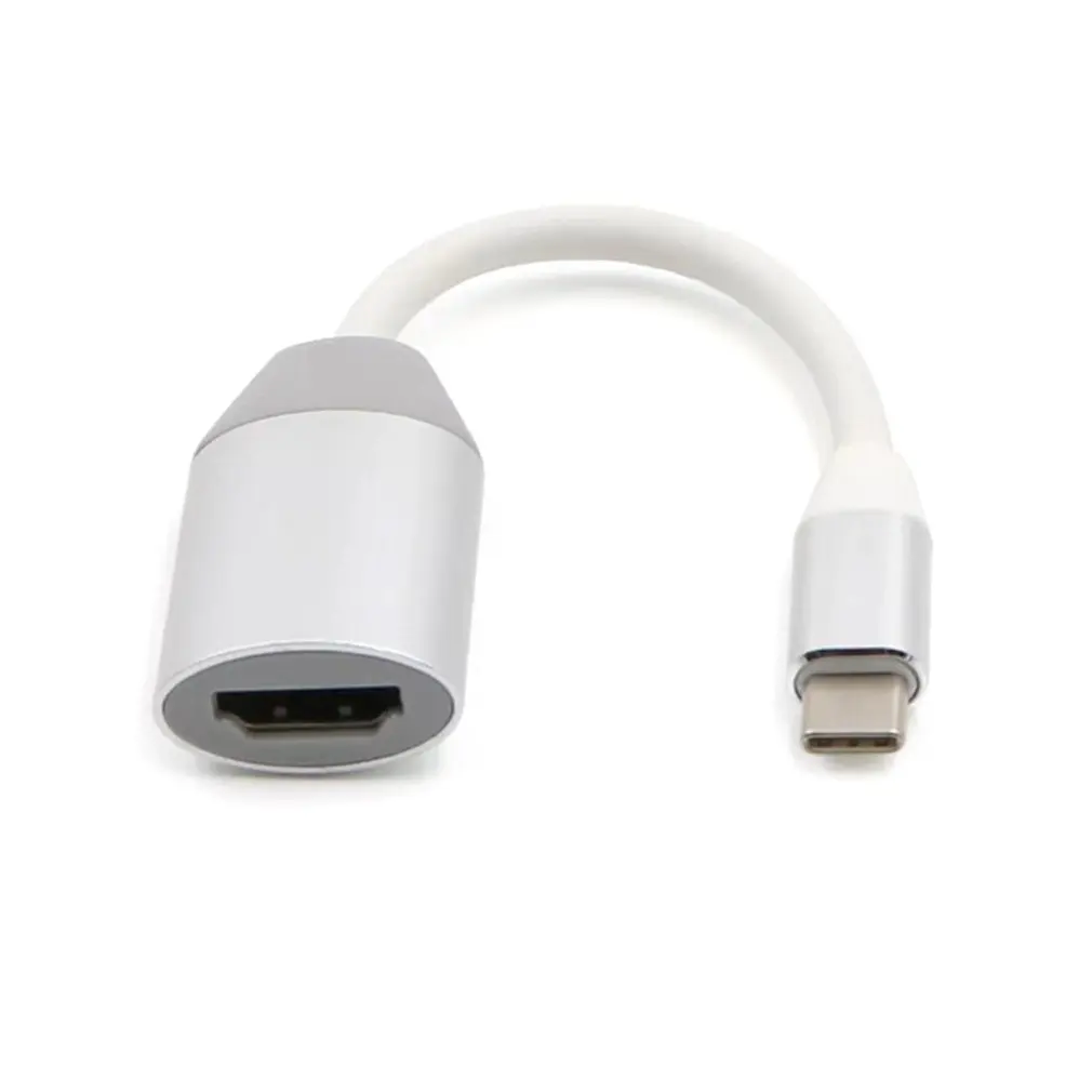 USB-C к HDMI адаптер Allumium сплав HDMI конвертер USBC к HDMI для MacBook Pro/iMac мужчин и женщин конвертер