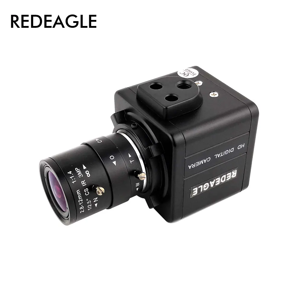 

REDEAGLE Industrial 2.8-12MM Varifocal Zoom Manual Focus Sony Effio CCD 700TVL Analog CCTV Home Security Camera