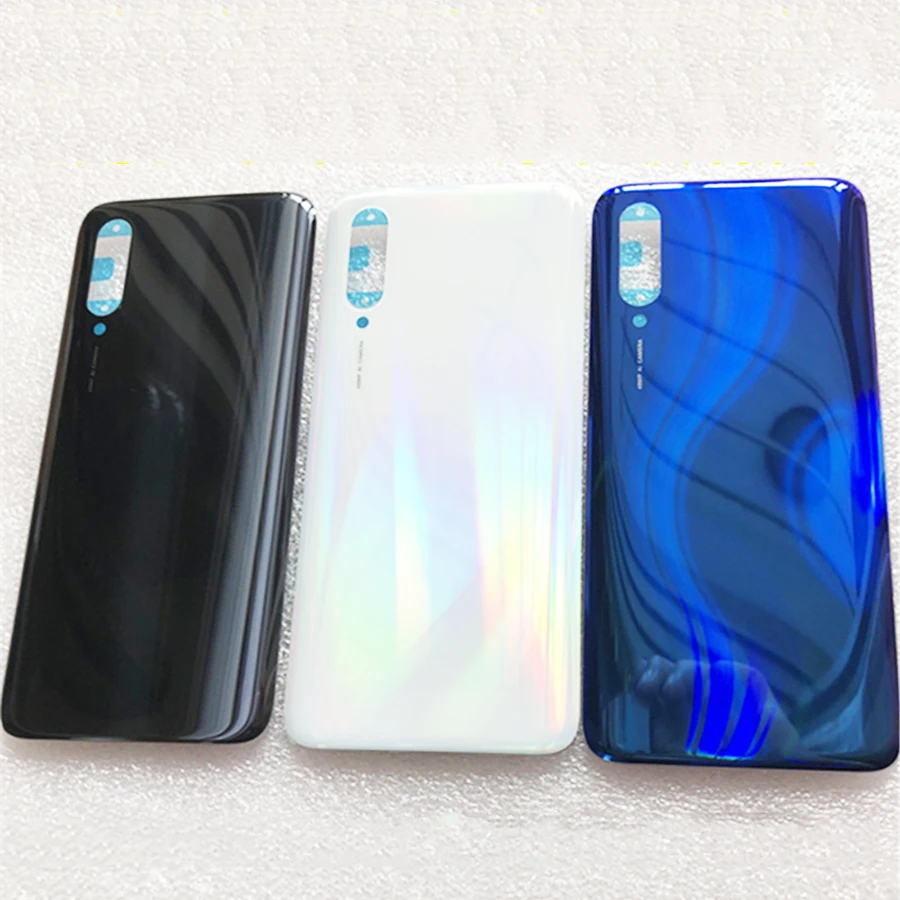 100% Оригинальный чехол для аккумулятора Xiaomi Mi CC9 mi A3 + клеевая панель Задняя крышка