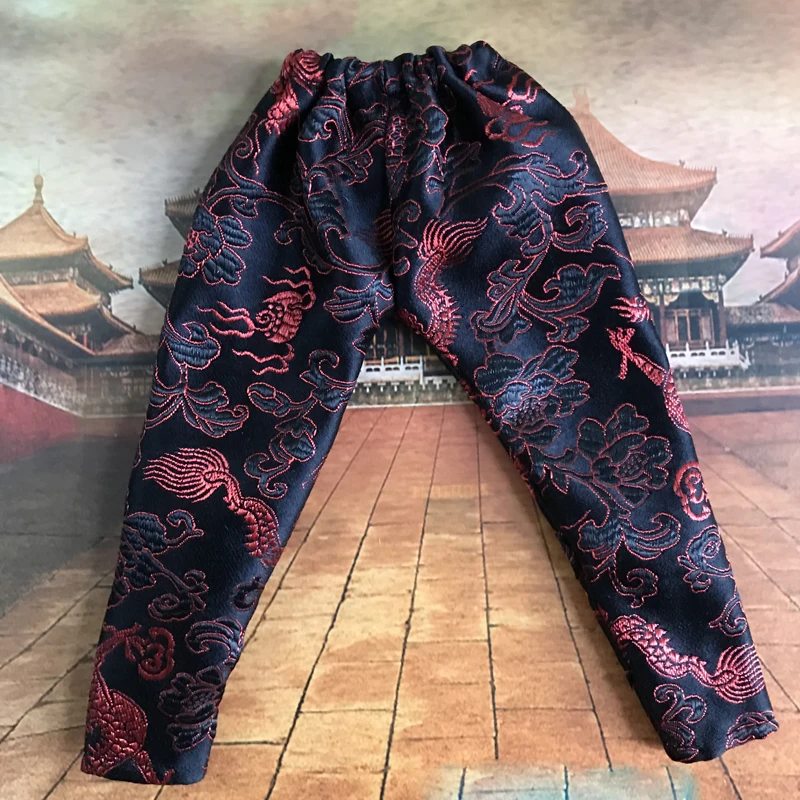 

1/6 масштаб древний император брюки Солдат три царства брюки для 12 дюймов экшн-фигурка коллекция игрушек