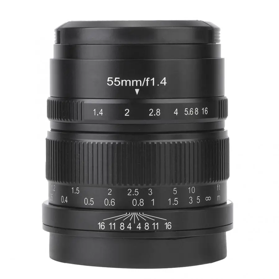 7 ремесленников 55 мм/F1.4 lente para celular большая апертура портрет Прайм ручной фиксированный фокус объектив для Leica T-mount объектив камеры