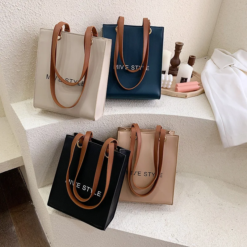 

New Arrival Big Bag Women's 2019 Autumn Korean-style Versatile Large-Volume Elegant Handbag Fashion Shoulder Tote Bag