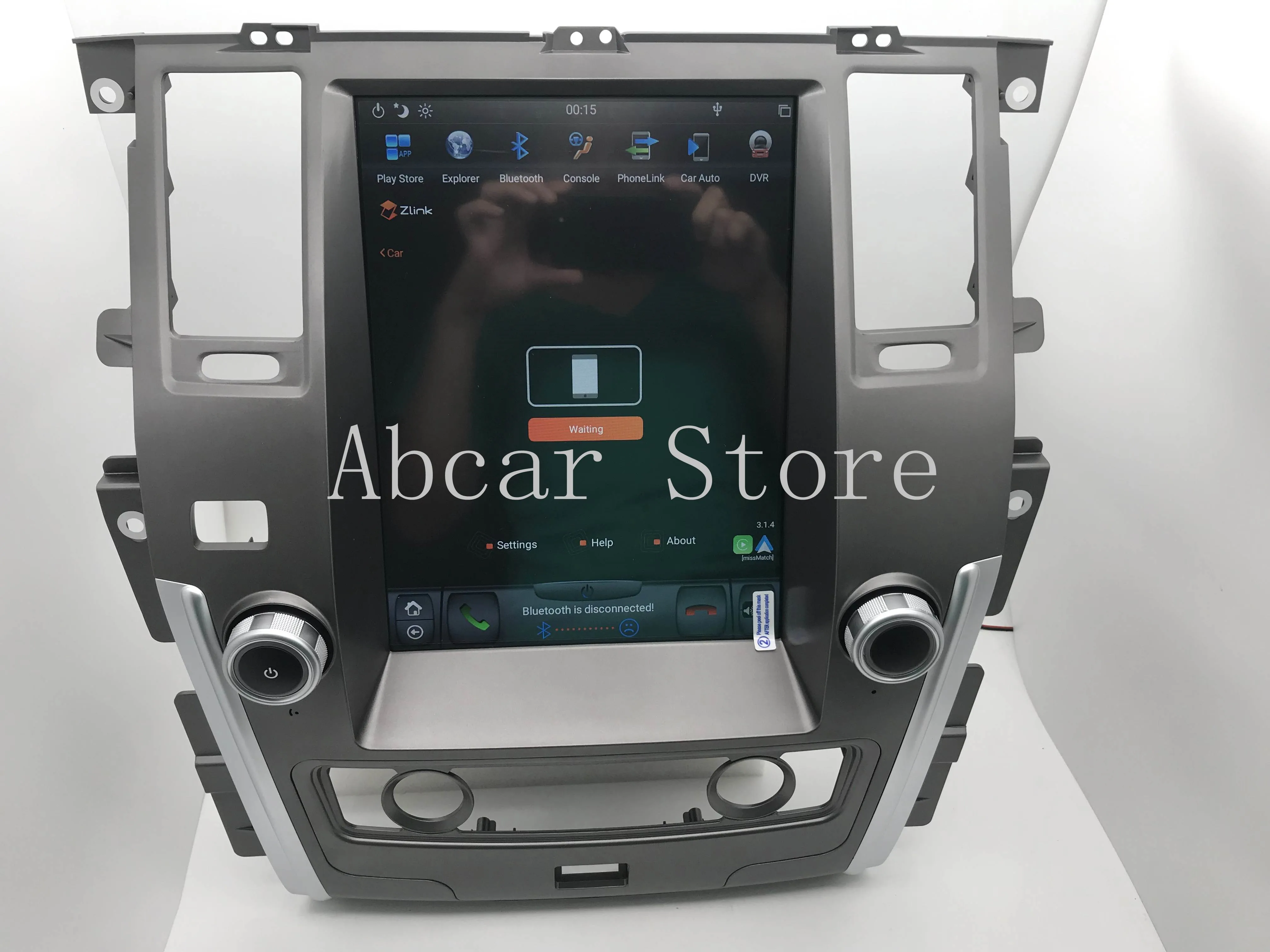 

12.1'' Tesla style Android 8.1 Car dvd player GPS Navigation For NISSAN PATROL 2010-2018 stereo radio tape recorder PX6 CARPLAY