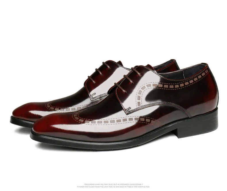 

Fashion Men's Shoes Low Top Lace-up Pure Leather Men's Shoes Comfortable And Wedding Wear