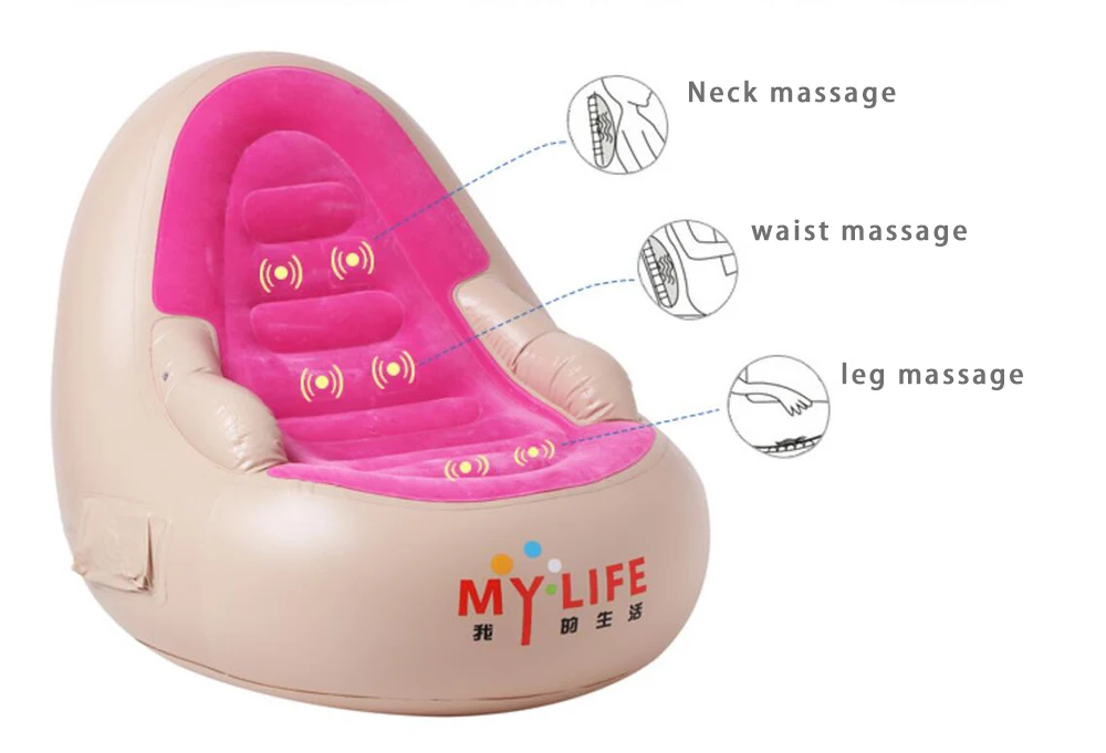 Luxury Multifunctional Electric Massage Chair, Thickened Inflatable Sofa, Designer Furniture, Powerful Home Massage Armchair 5