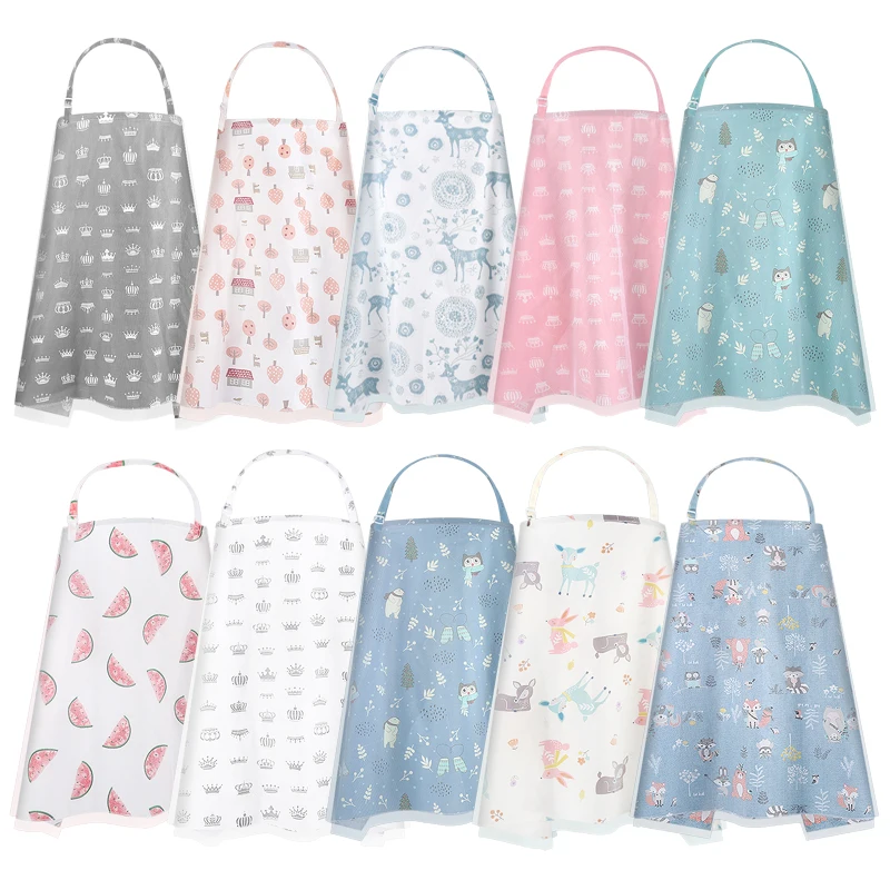 

Cute Nursing Cover For Breastfeeding Soft Multi Use For Baby Car Seat Canopy Scarf Blanket Stroller Cover/