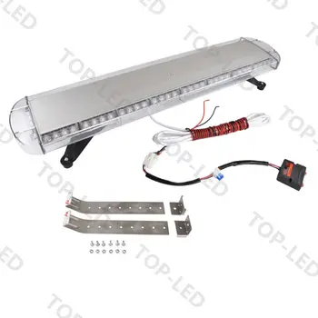 

72 LED 38"Light Bar Emergency Beacon Warn Tow Truck Plow Response Strobe Lamp Red