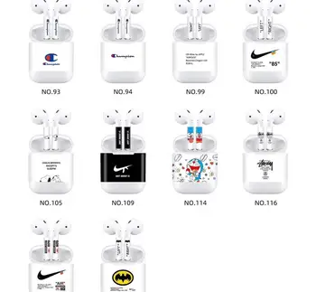 

Fashion Dust Guard sticker for AirPods 1 2 Case Dust-proof Protective Sticker Skin Protector for Apple AirPods 2 1 Accessories