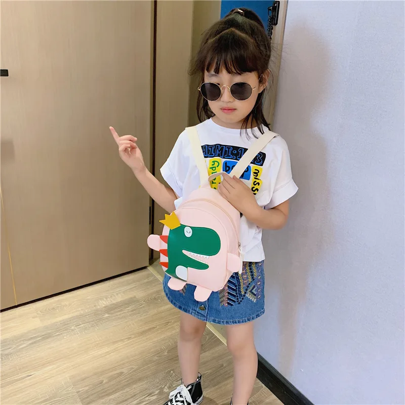 Милый детский рюкзак с рисунком Kawaii динозавра, детские мини школьные сумки для детского сада, для девочек и мальчиков, школьная сумка