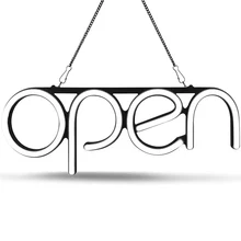 

CALCA OPEN Neon Sign Business LED Light Lamp Integrative Ultra Bright Bar Club KTV Store Shop Advertising Lighting Lamp