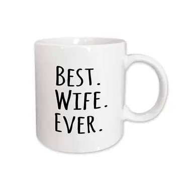 

Best Wife Ever Coffee Mug Cup Gift for Wife or Her Anniversary Present