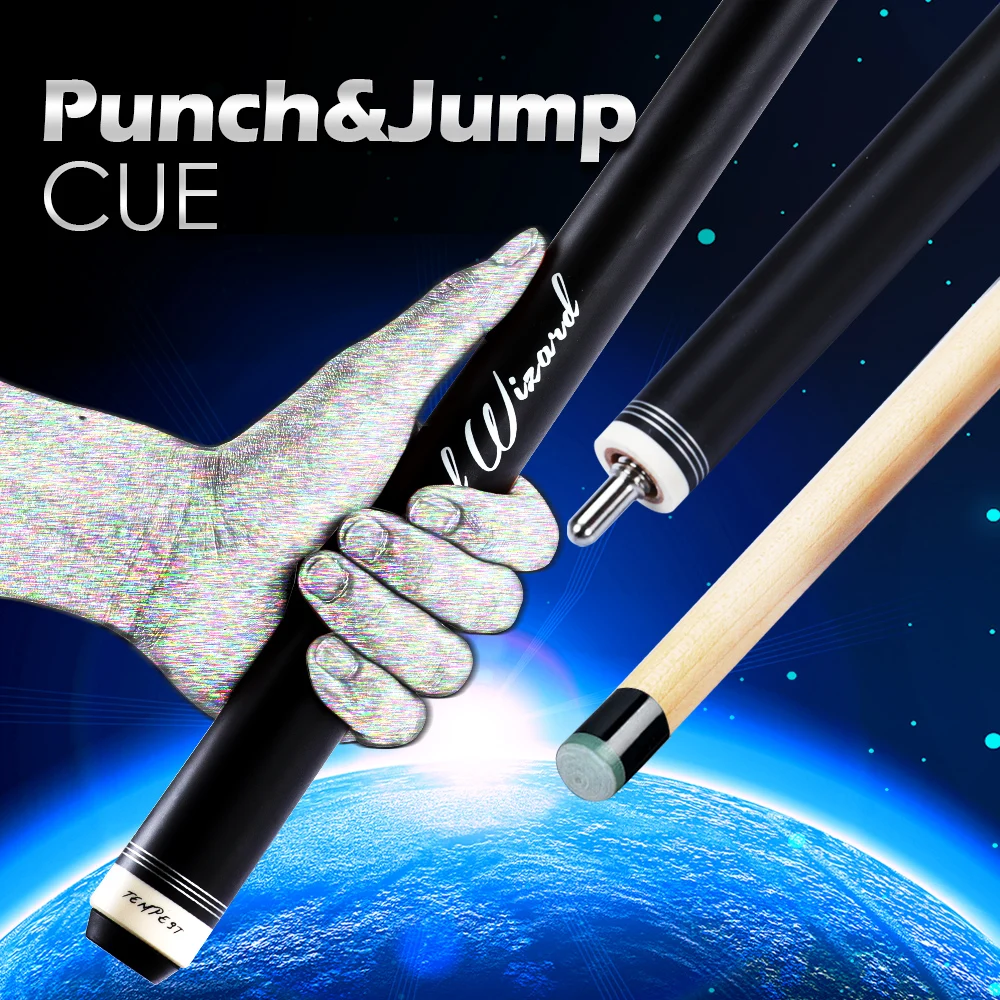 FURY EA Billiard Jump Break Cue 13 5 мм наконечник из клена Ashwood Punch &amp Stick Профессиональный Billar Kit