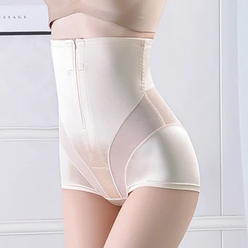 

Women Shapewear Corset Mesh Body Corset Slimming Shapers Postpartum Zipper High Waist Tummy Fat Burning Waist Underwear