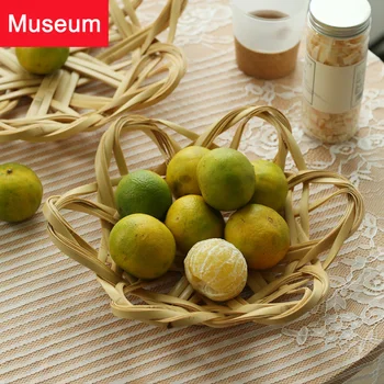 

Bamboo Weaving Compote Bamboo Weaving Arts And Crafts Bamboo Weaving A Snack Disc Manual Bamboo Weaving Characteristic Bamboo