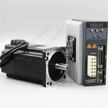 

8.5Nm Digital Display Nema34 86MM Closed Loop Stepper Motor Driver Hybird Encoder Easy Servo 2Ph AC DC with 60V power supply Kit