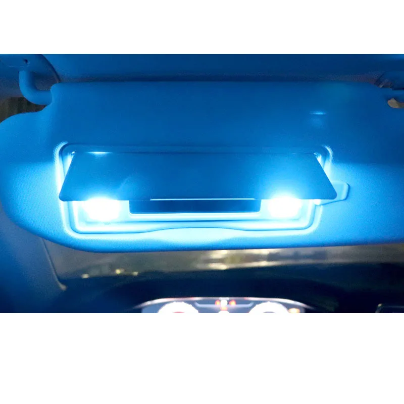 Lsrtw2017 светодиодный интерьер автомобиля атмосфера светильник чтения Make Up для Peugeot
