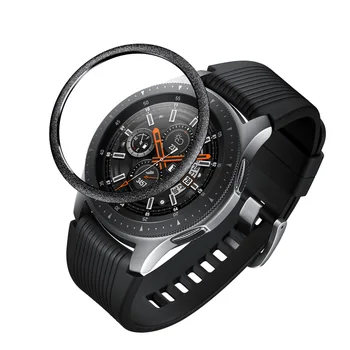 

Bezel Ring Adhesive Cover Anti Scratch Stainless Steel for Samsung Galaxy Watch 46MM/Gear S3 AS99