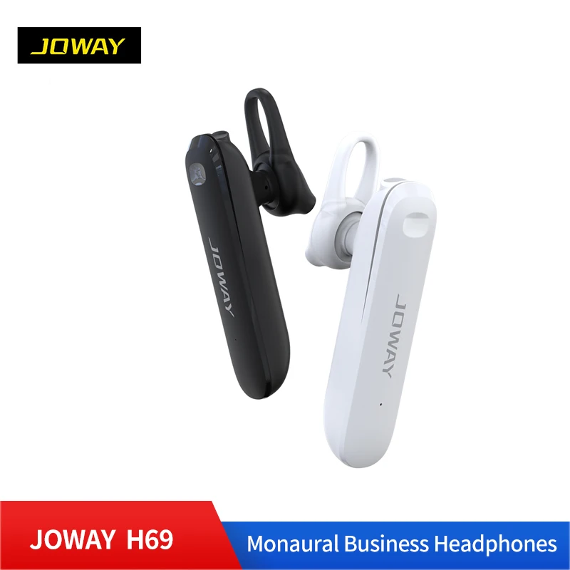 

Original JOWAY H69 Wireless Earphone Bluetooth Earbuds Business Headset Ear Hook with Microphone Noise Cancelling Earpiece