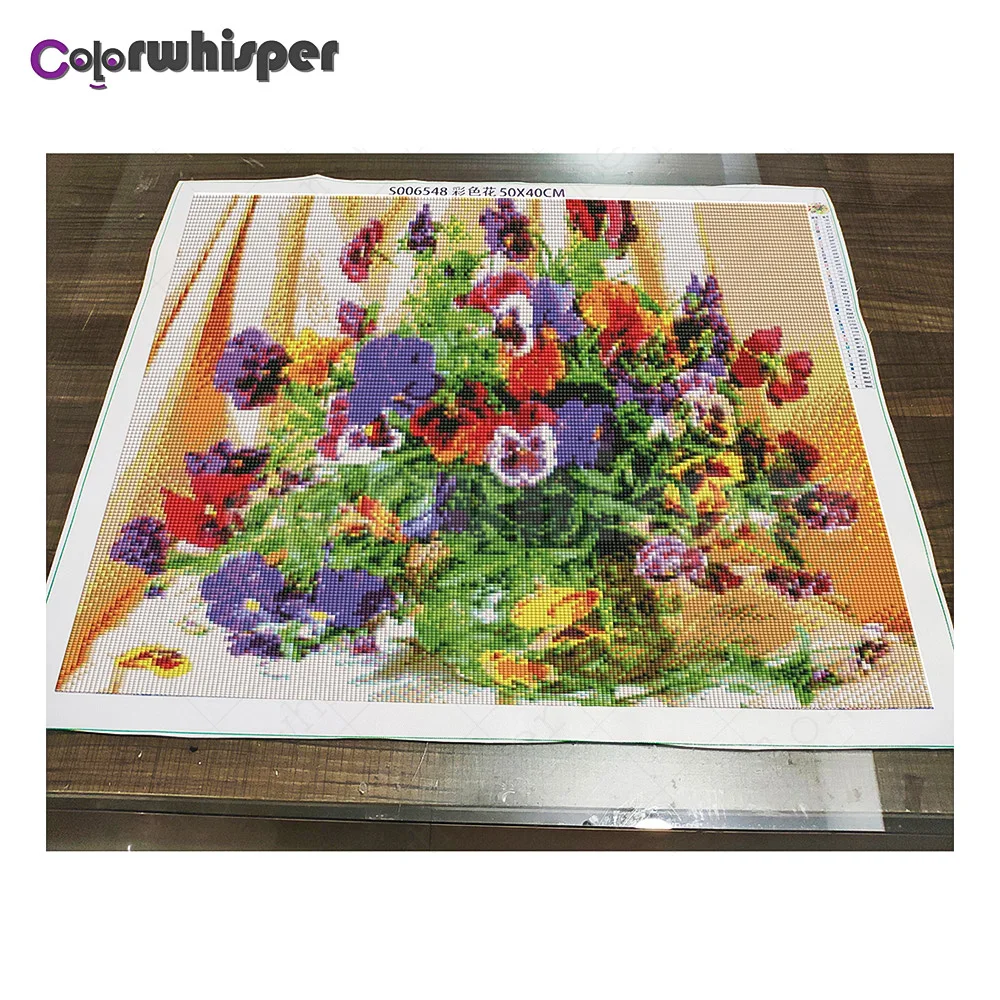 Günstige Diamant Malerei Voll Platz Runde Bohrer Strauß 5D Daimond Malerei Stickerei Kreuz Stich Mosaik Bild Wand Kunst Z336