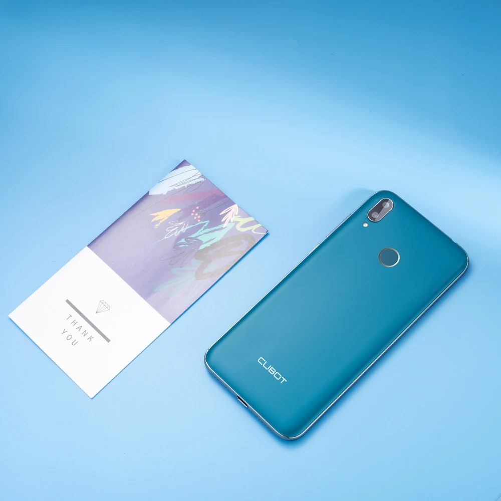 Смартфон Cubot R15 Pro 6,2" с полным экраном 3 ГБ+ 32 ГБ Android 9,0 Pie двойная камера 16MP Face ID Cellura 4G LTE 3000 мАч