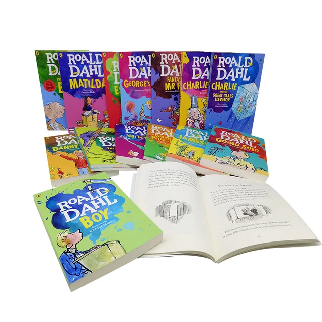 Story Collection Books English  Roald Dahl Books Collection - 15 Books/set  - Aliexpress