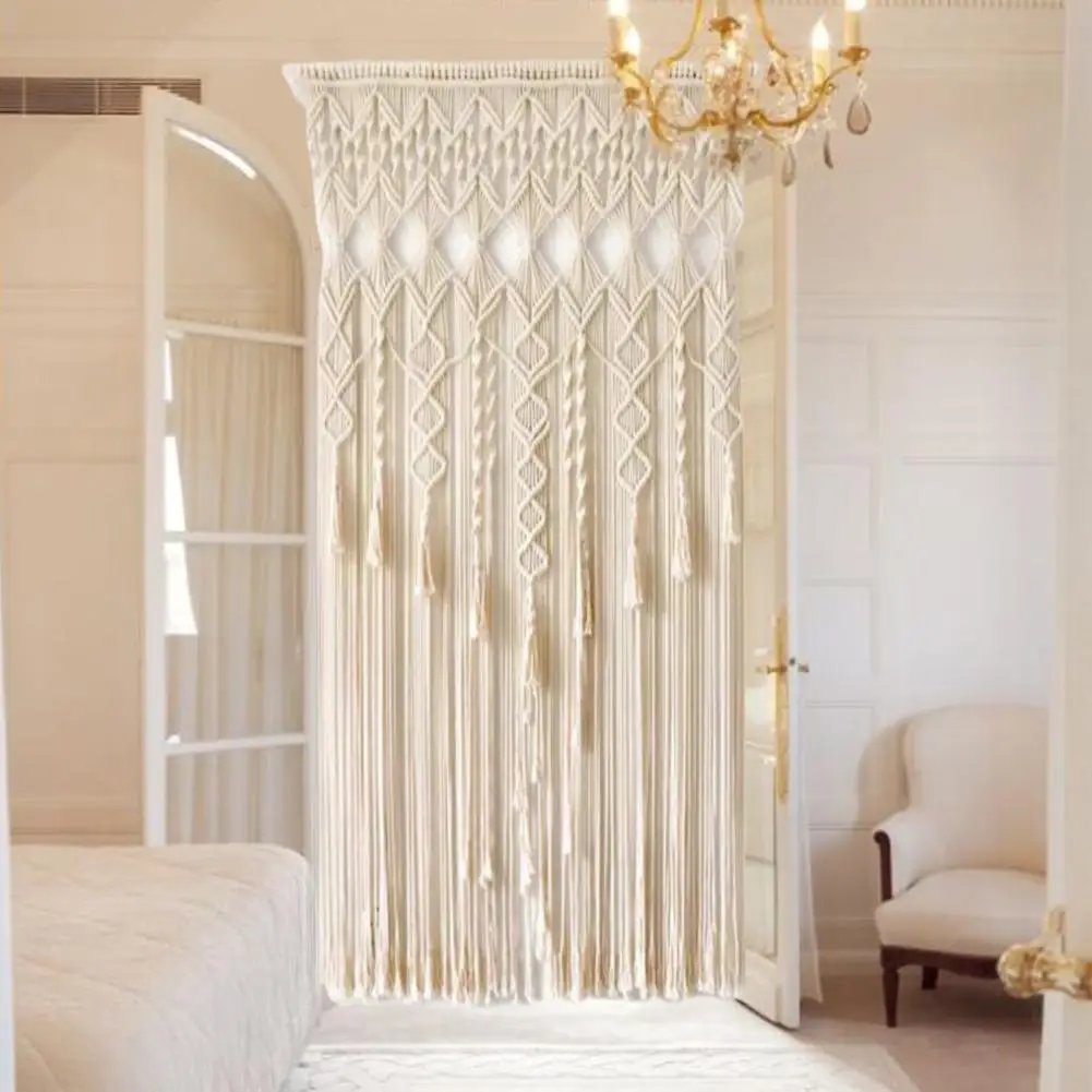 

Wall-mounted Curtains Tapestry Woven Curtains Hand-woven Wedding Background Closet Room Divider Bohemian Style Wall Decoration