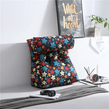 

Bedside multifunctional backrest Graffiti cushions Removable and washable bay window sofa Tide brand adjustable waist cushion