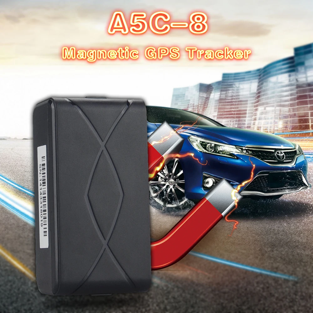 A5c8 Vehicle Tracker With 4500mah Long Standby Time Lbs+gps Gps