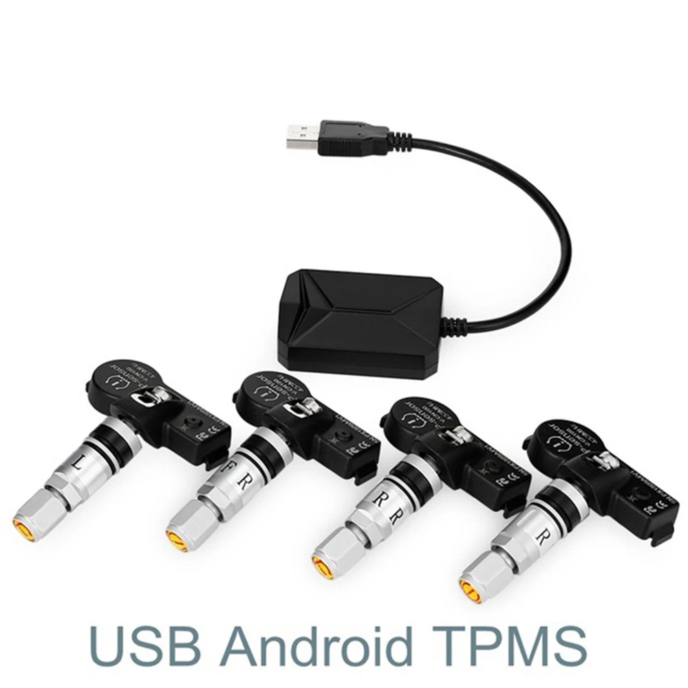 USB Android TPMS монитор давления в шинах навигация Мониторинг сигнализация