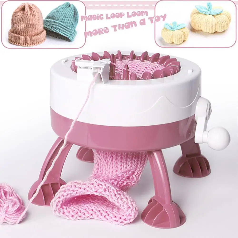 

22 Needle Positions Big Hand Knitting Machine Weaving Loom knit for Scraf Hat Children Educational Learning Toy Knitting Tools