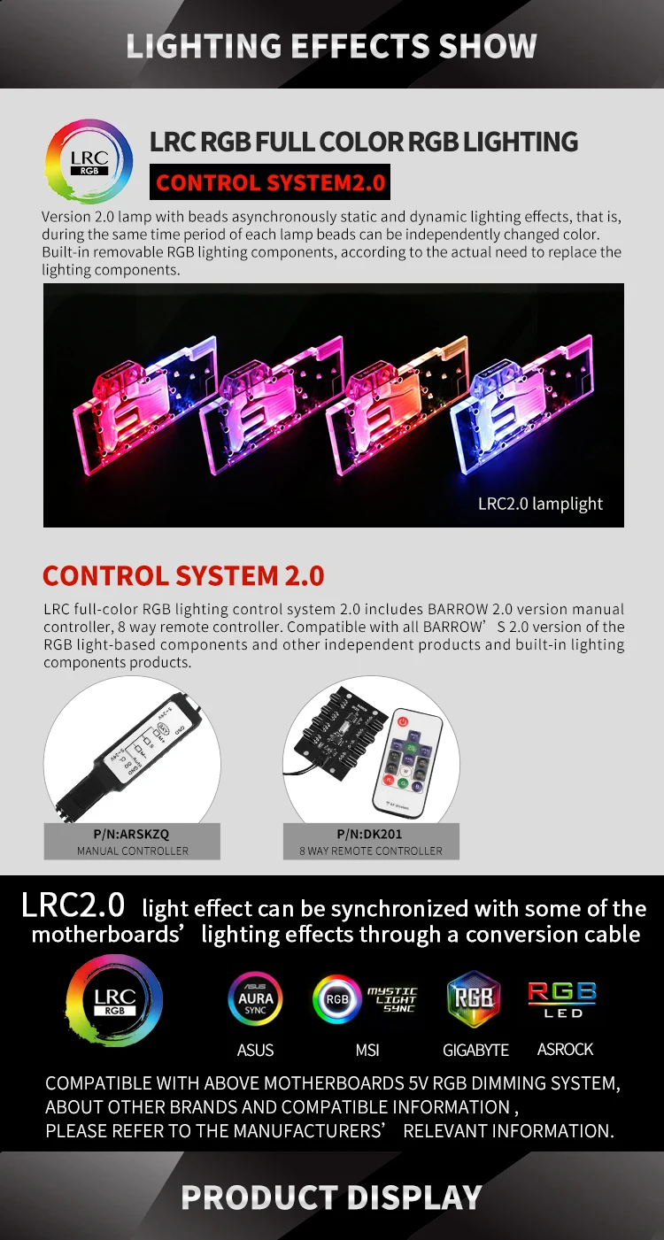 Курган BS-ASS2070-PA полное покрытие видеокарта блок водяного охлаждения для Asus Rog Strix RTX2070 8G Gaming