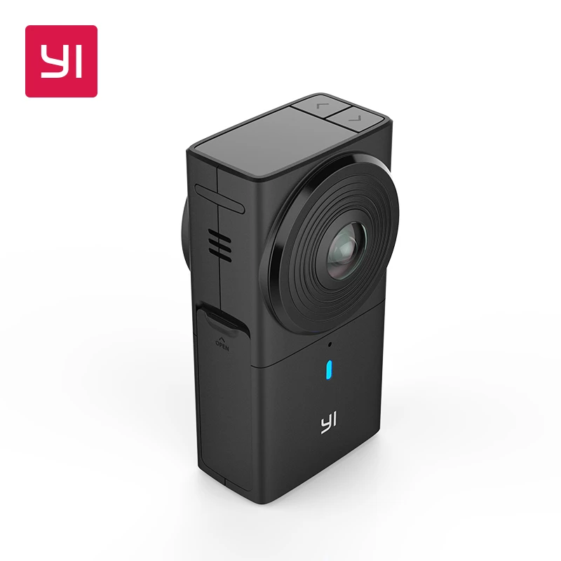 Yi 360 Vr Camera Dual Lens 5 7k Hi Resolution Panoramic Camera With Electronic Image Stabilization 4k In Camera Stitching 360 Video Camera Aliexpress