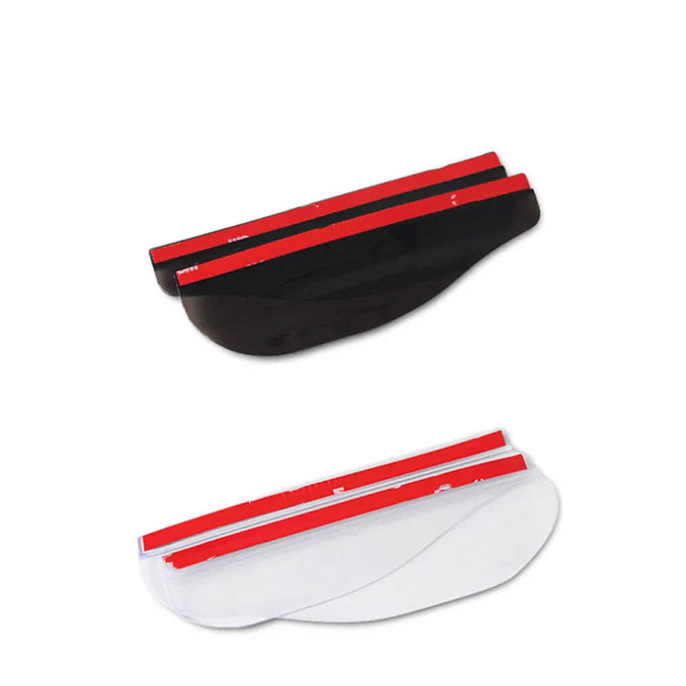 Rearview Mirror Rain Shield 2 Pieces Car side Mirror Waterproof Sun Visor Auto Rear View Side Flexible Protector
