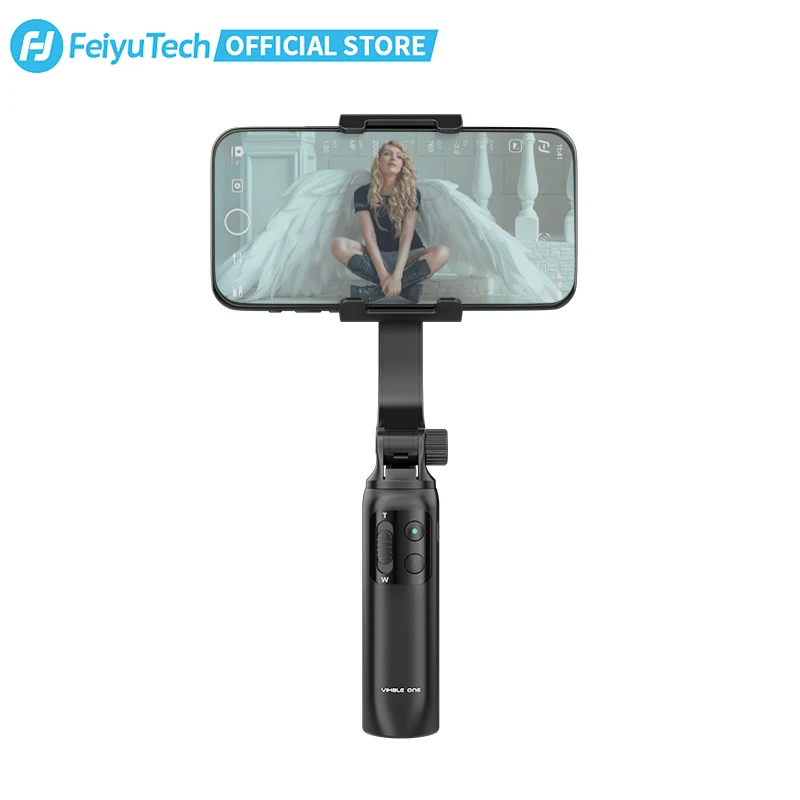 FeiyuTech Vimble One Gimbal Stabilizer Selfie Stick for phone with Bluetooth Extendable Pole Tripod for iPhone 12 Pro Samsung
