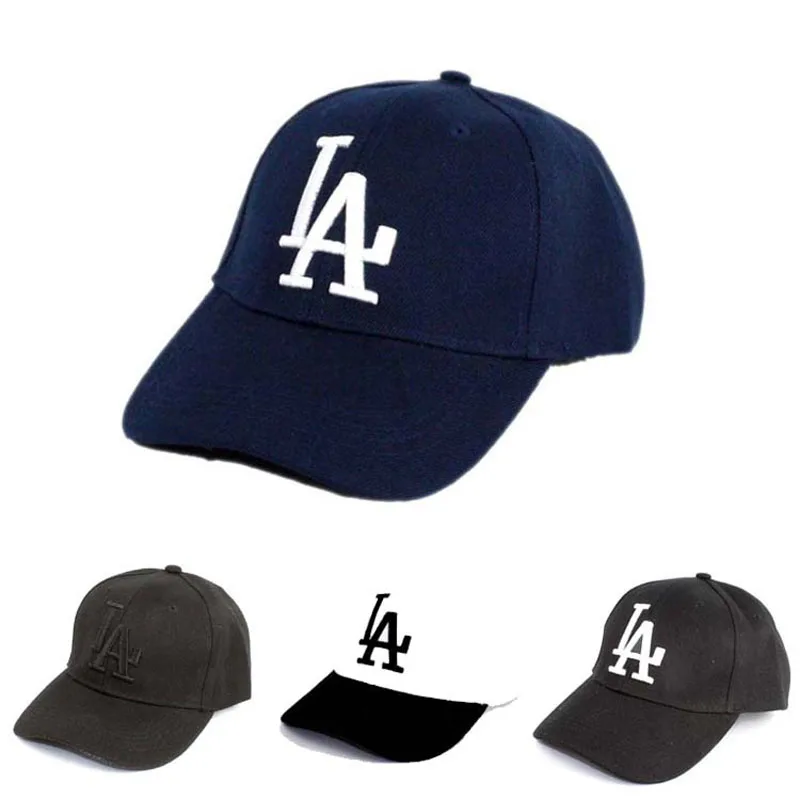 Бейсболки с надписью LA Dodgers унисекс вышивкой в стиле хип хоп головные уборы для