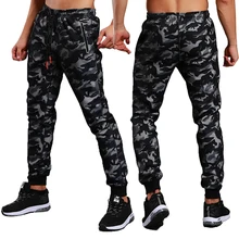 Высококачественные мужские спортивные штаны для бега, спортивные штаны для спортзала, камуфляжные спортивные штаны для мужчин, спортивная одежда для фитнеса, тренировочные брюки