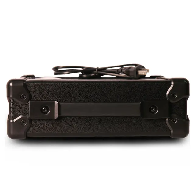 Мини усилитель для электрогитары с голубыми зубьями 15 вт|Деревянные музыкальные