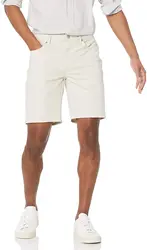 Entrejambe extensible à 5 poches pour hommes, 9 pouces, Short Slim fit 